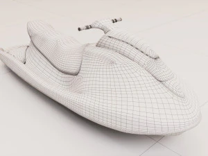 Ultra-realistic 3D Jet Ski - Perfect for Games and Animations 3D Model