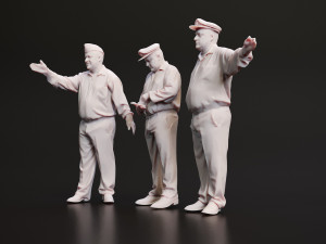 3D Security Guard - Realism and Versatility in Your Scenes Model 3D