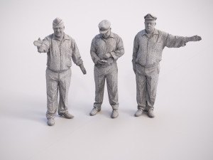 3D Security Guard - Realism and Versatility in Your Scenes Model 3D