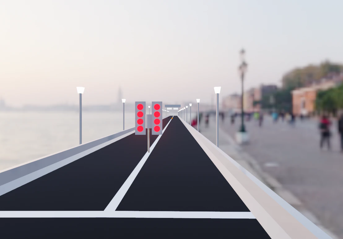 Drag strip 3D Model .c4d .max .obj .3ds .fbx .stl .blend 