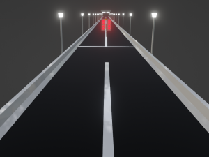 Drag strip Modelo 3D