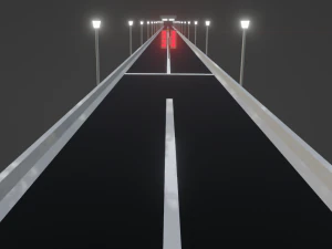 Drag strip 3D Model