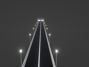 Drag strip Modelo 3D