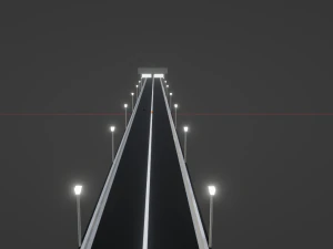Drag strip 3D Model