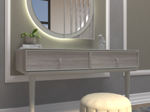 Make up desk 3D 모델