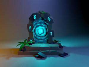Portal 3D Модель