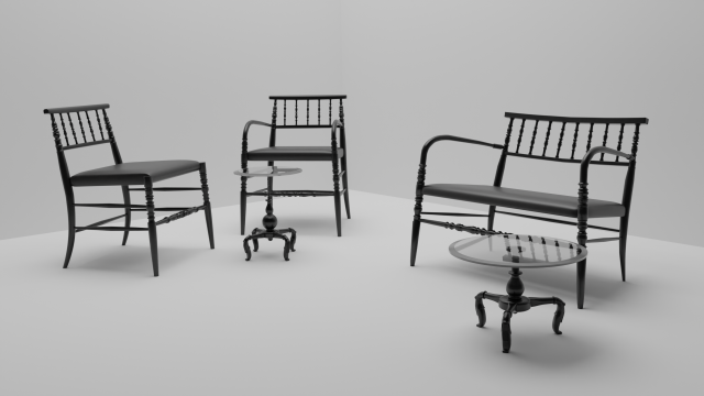 New Antique Collection 3D Model .c4d .max .obj .3ds .fbx .stl .blend 