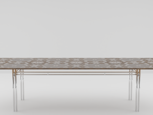 The Cristaline dining table Model 3D