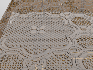The Cristaline dining table 3D Model