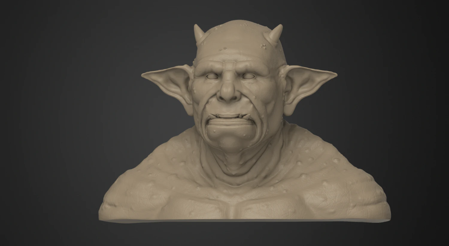 Busto ORCO 3D Print Model .c4d .max .obj .3ds .fbx .stl .blend
