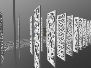 CNC Decoral elements 3Dモデル