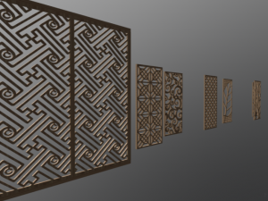 CNC Decoral elements 3D मॉडल