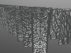 CNC Decoral elements 3D मॉडल