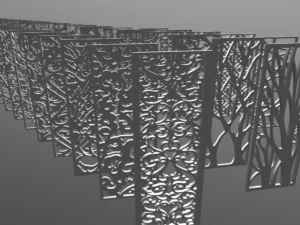 CNC Decoral elements 3D Model
