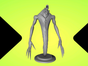 Ben 10 - Ghostfreak UAF 3D Printable Modello di stampa 3D