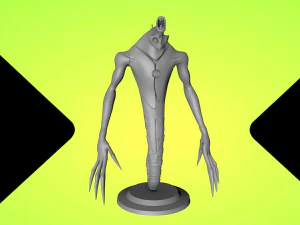 Ben 10 - Ghostfreak UAF imprimable en 3D Modèles 3D en vedette