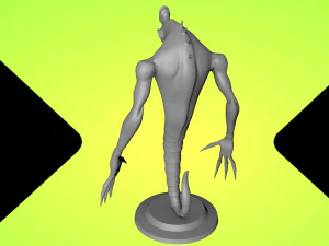 Ben 10 - Ghostfreak UAF imprimable en 3D Modèles 3D en vedette