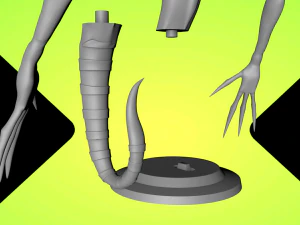 Ben 10 - Ghostfreak UAF imprimable en 3D Modèles 3D en vedette
