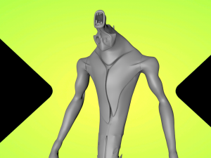 Ben 10 - Ghostfreak UAF 3D Printable Modello di stampa 3D