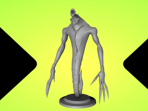 Ben 10 - Ghostfreak UAF 3D Printable Modello di stampa 3D