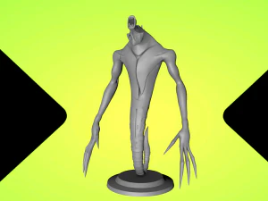 Ben 10 - Ghostfreak UAF imprimable en 3D Modèles 3D en vedette