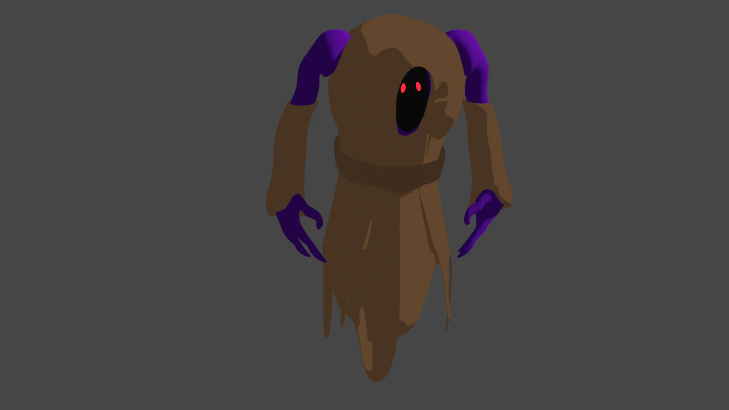 Ghost 3D Model .c4d .max .obj .3ds .fbx .stl .blend 