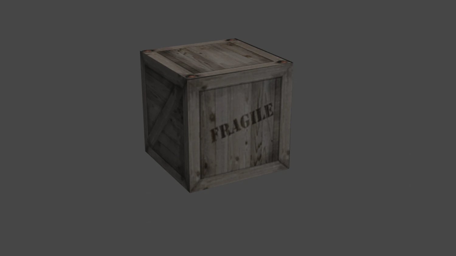 Box 3D Model .c4d .max .obj .3ds .fbx .stl .blend 
