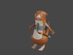 Otter 3D 模型