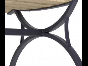 Bench Low-poly 3D Model