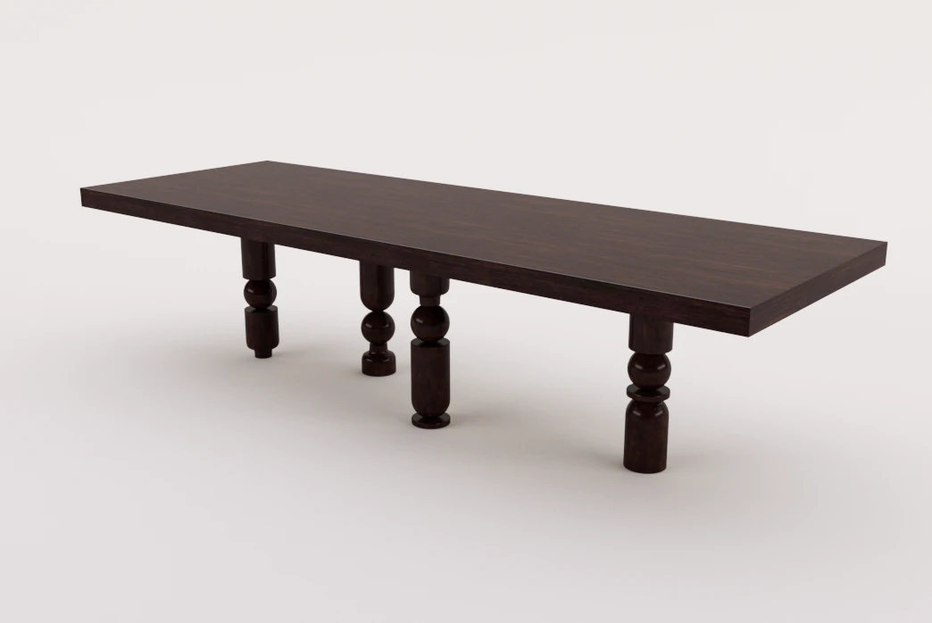 Automa dining table 3D Model .c4d .max .obj .3ds .fbx .stl .blend