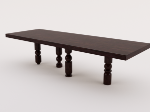 Automa dining table 3D Model