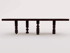Automa dining table 3D Model