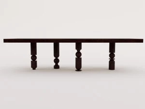 Automa dining table 3D Model