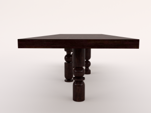 Automa dining table 3D Model