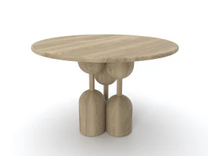 メサバオバテーブル 3Dモデル