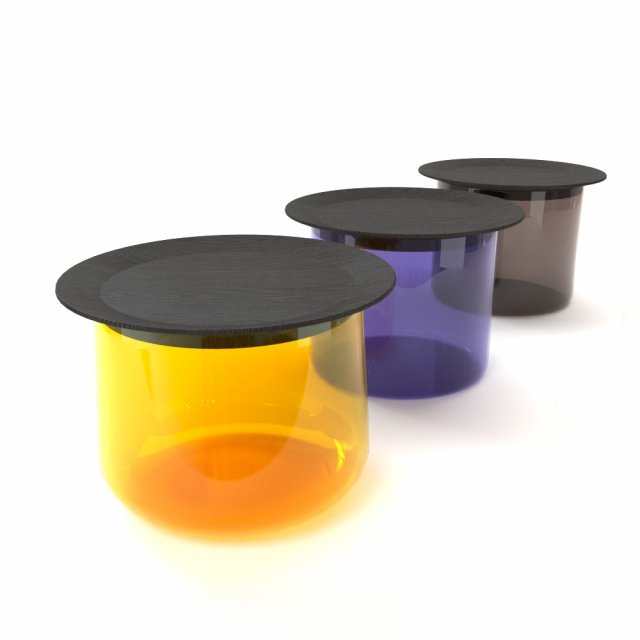 Coffe table 3D Model .c4d .max .obj .3ds .fbx .stl .blend 