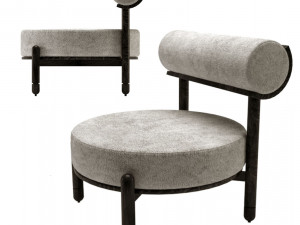 TORII Slipper Chair 3D Model
