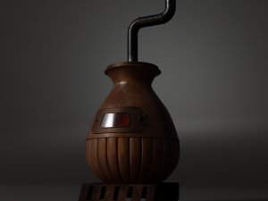 Stove bourgeois 3D मॉडल