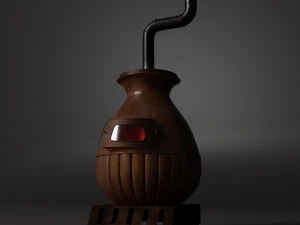 Stove bourgeois 3D Model