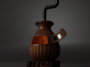 Stove bourgeois Modelo 3D