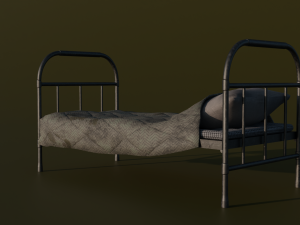 Bed Model 3D