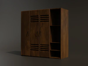 Guarda-roupa Modelo 3D
