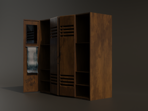 Wardrobe 3D Model