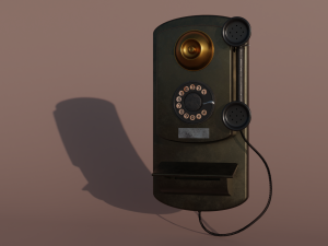 Telephone 3D मॉडल