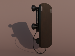 Telephone 3D-Modell