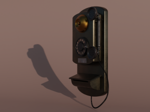 Telephone 3D-Modell
