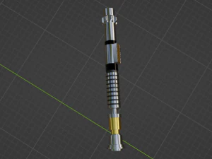 Modelo de sable de luz Obi Wan modelo 3d Modelo 3D