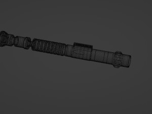 Obiwan ligthsaber model 3D 3D मॉडल