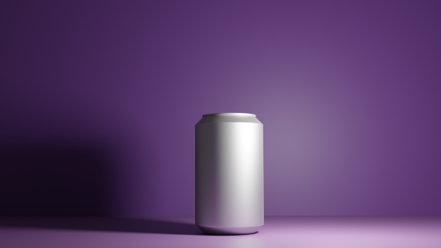 Can of soda 3D 3D Model .c4d .max .obj .3ds .fbx .stl .blend 