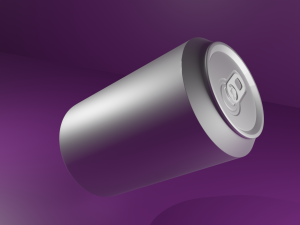 Can of soda 3D 3D Model